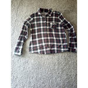 Rue 21 Woman's Shirt Size Large Squares Design Pre Owned